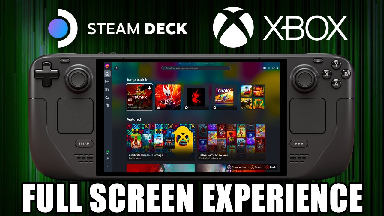 Полноэкранный режим Steam Deck на Xbox: есть ли от него толк?