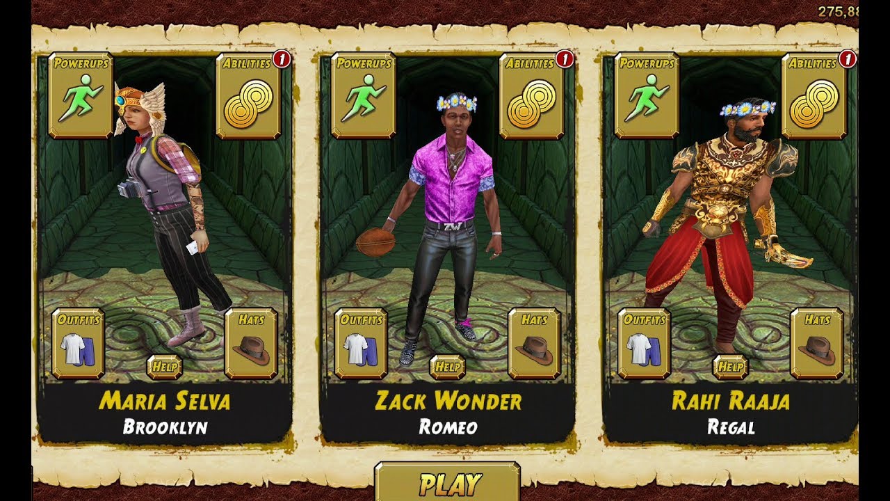 Temple Run 2 Fullscreen Gameplay - Zack Wonder Romeo sky summit