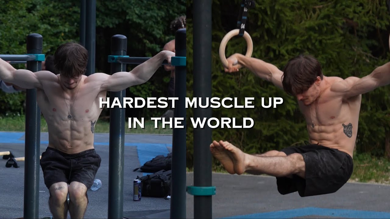HOW TO UNLOCK THE HARDEST MUSCLE UP EVER ( LEVEL 1 TO 10 )