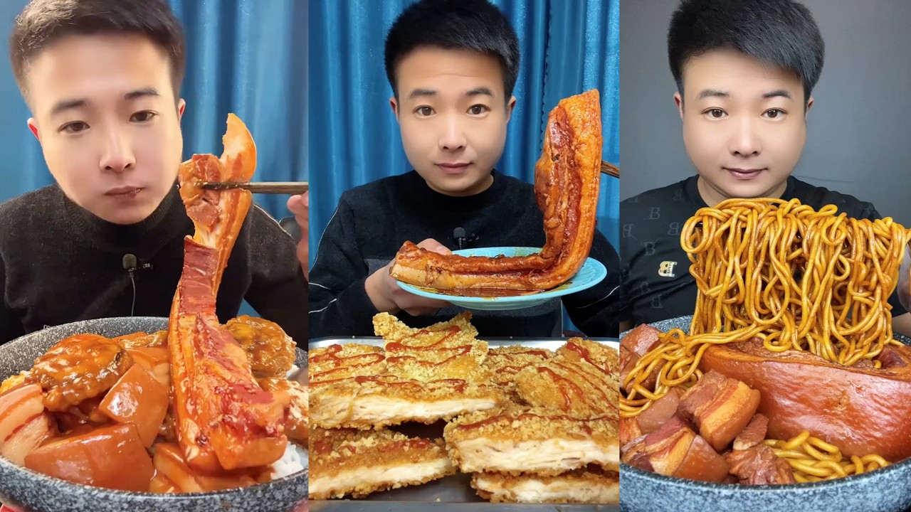 【ASMR】【MUKBANG】東坡肉 GIANT PORK BELLY | EATING SHOW | CHINESE MUKBANG | 食べ | 吃播 LOVE ASMR •JENNIE #355