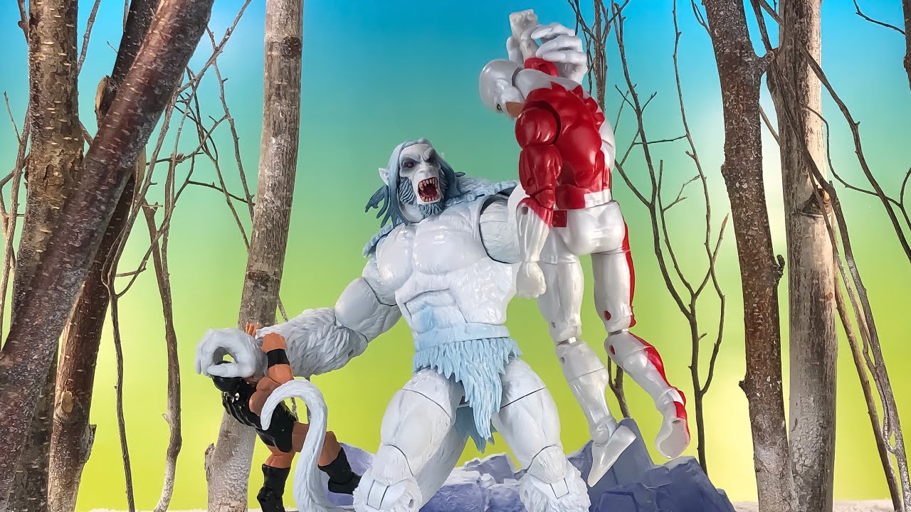 WENDIGO BAF X-FORCE MARVEL LEGENDS WAVE ACTION FIGURE REVIEW