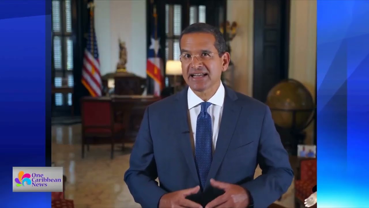 Gov. Pedro Pierluisi Addresses Puerto Rico