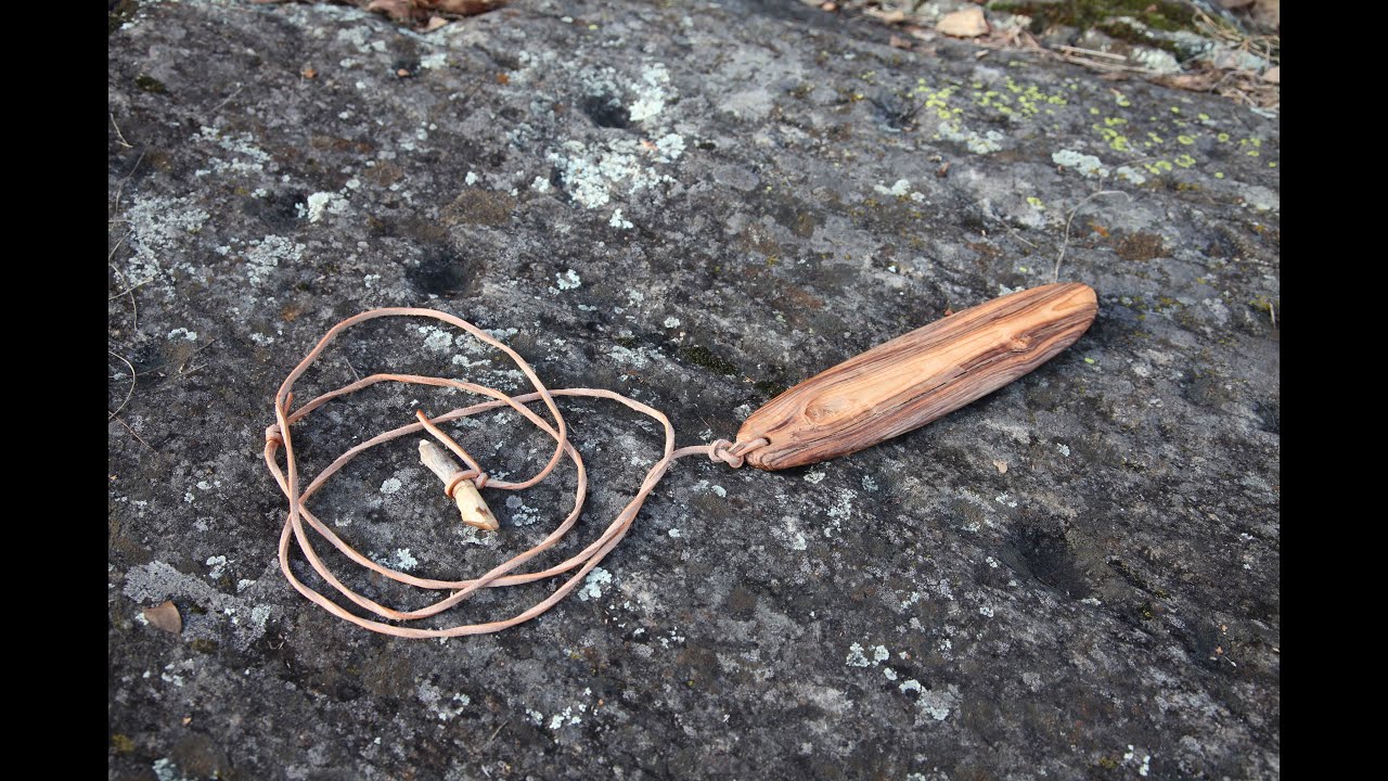 Steinzeit Schwirrholz | Stone Age bullroarer