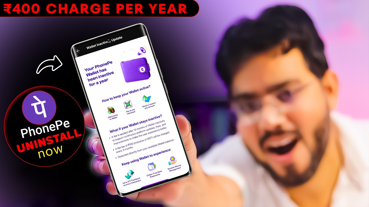Uninstall PhonePe Right Now | PhonePe ₹100 Charge Per Qtr | 2026 UPI Best Offer