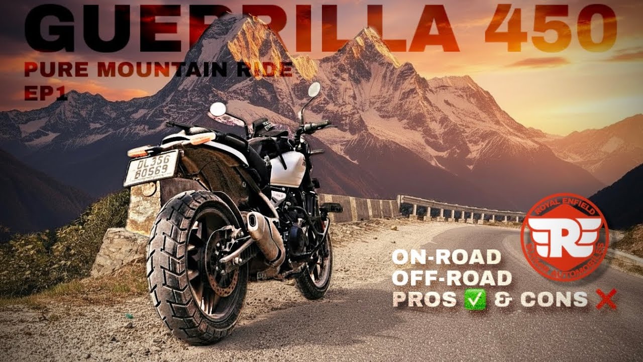 Long ride survival Guerrilla 450 true comfort revealed EP1