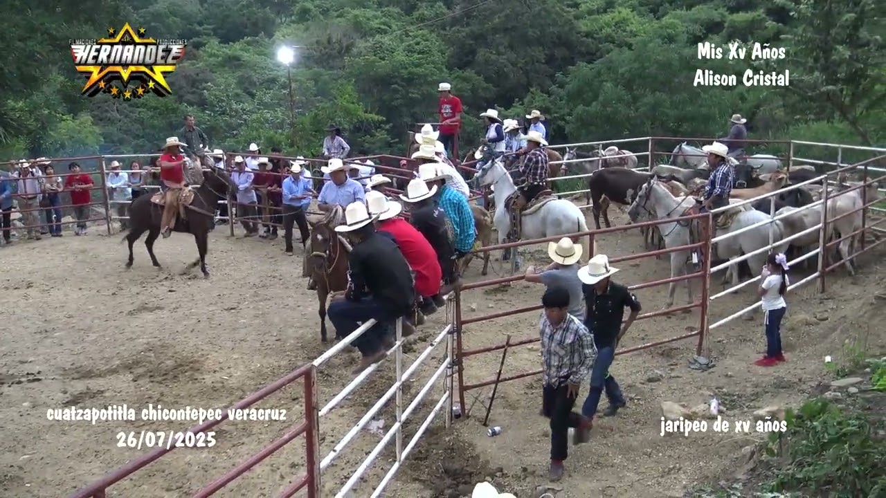 Jaripeo En Cuatzapotitla Chicontepec Ver Full HD 26/07/2025