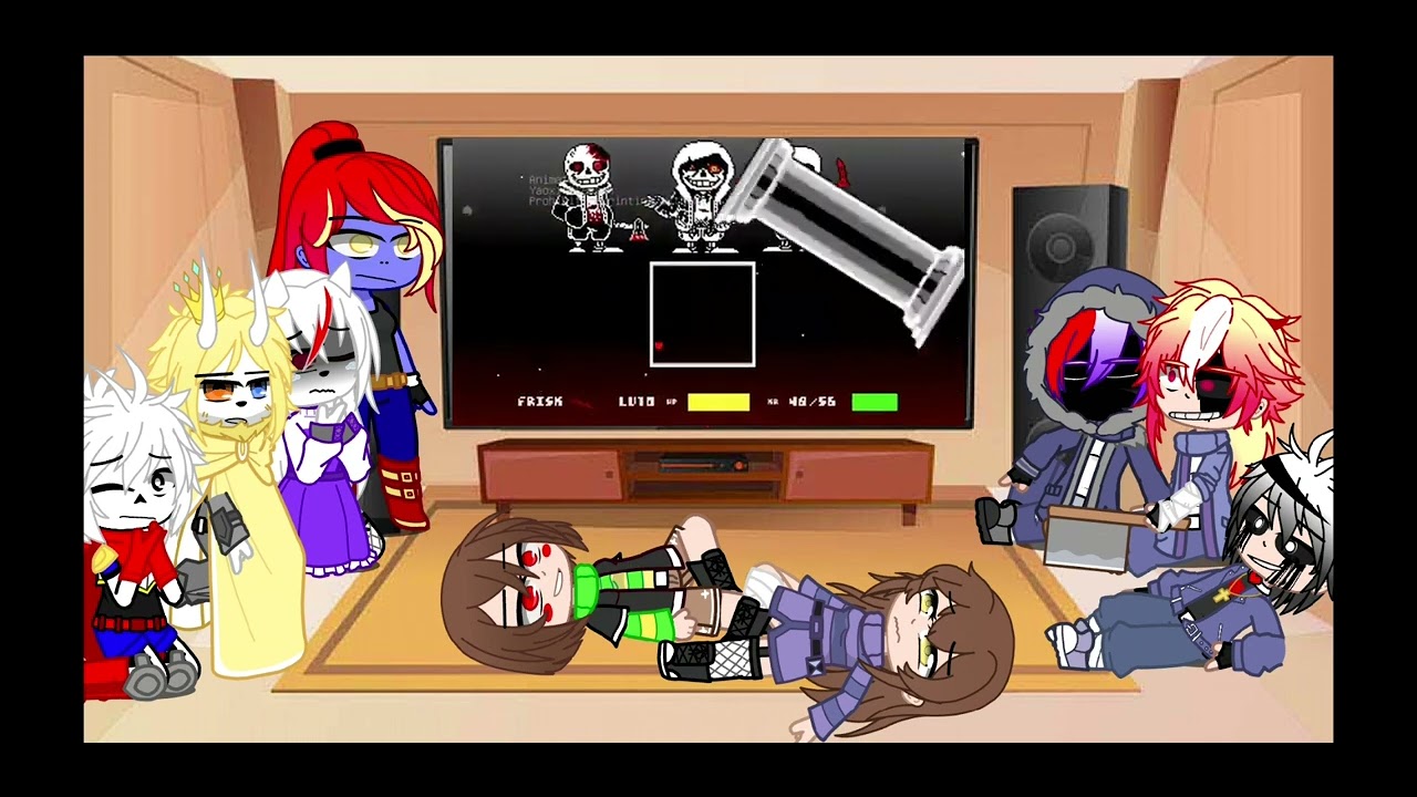 undertale reaccióna a murder time trío