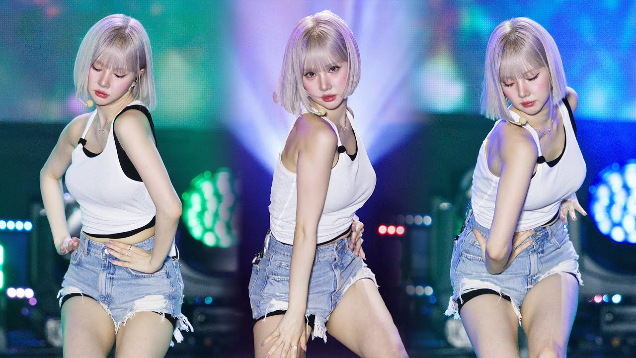 250804 은하 EUNHA 비비지 VIVIZ 'La La Love Me + Full Moon +MANIAC' 4K 60P 직캠 @울산 음악중심 by DaftTaengk