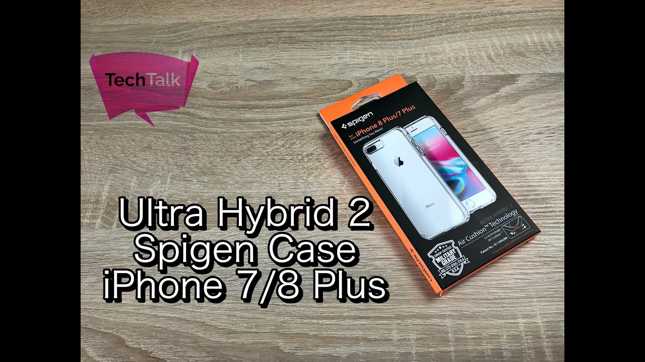 Spigen Ultra Hybrid 2 iPhone 7/8 Plus Case Unboxing