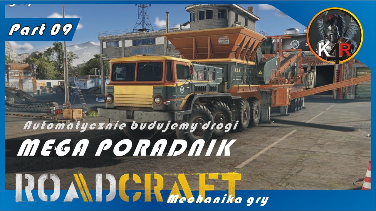 RoadCraft #09 📜 Mega PORADNIK - Automatyczna budowa dr&oacute;g PL