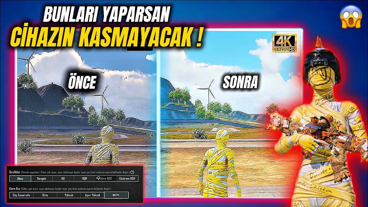 CİHAZIN KASIYORSA BUNLARI YAP ! 😱 | PUBG MOBILE