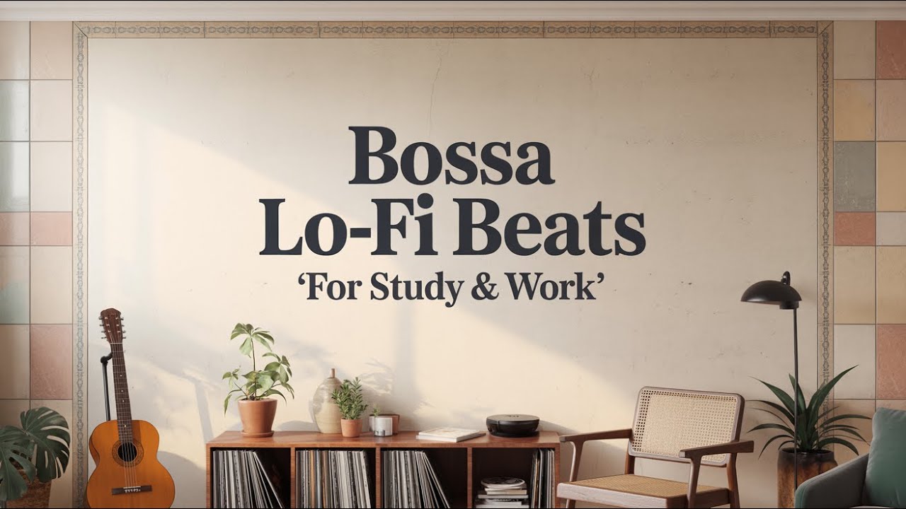 Bossa Lo-Fi Beats for Study & Work | Warm Focus (90 BPM, No Vocals)