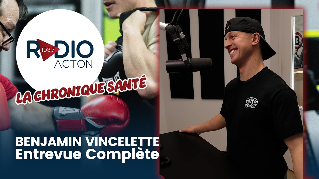 Chronique Santé Avec Benjamin Vincelette | Le Midi Show