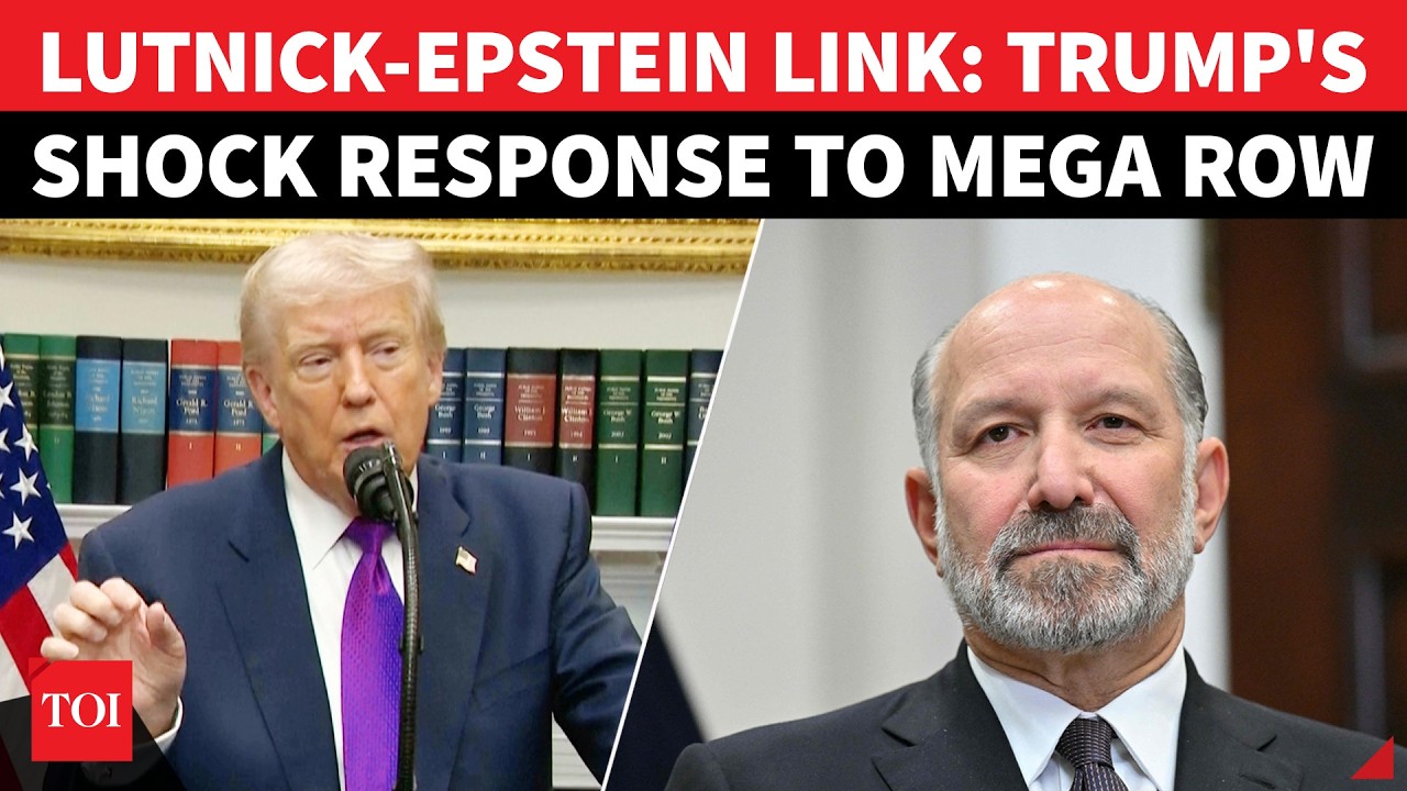 Trump Makes Shocking Reveal On Lutnick-Epstein Link Amid Resignation Calls | 'With His Wife And...'