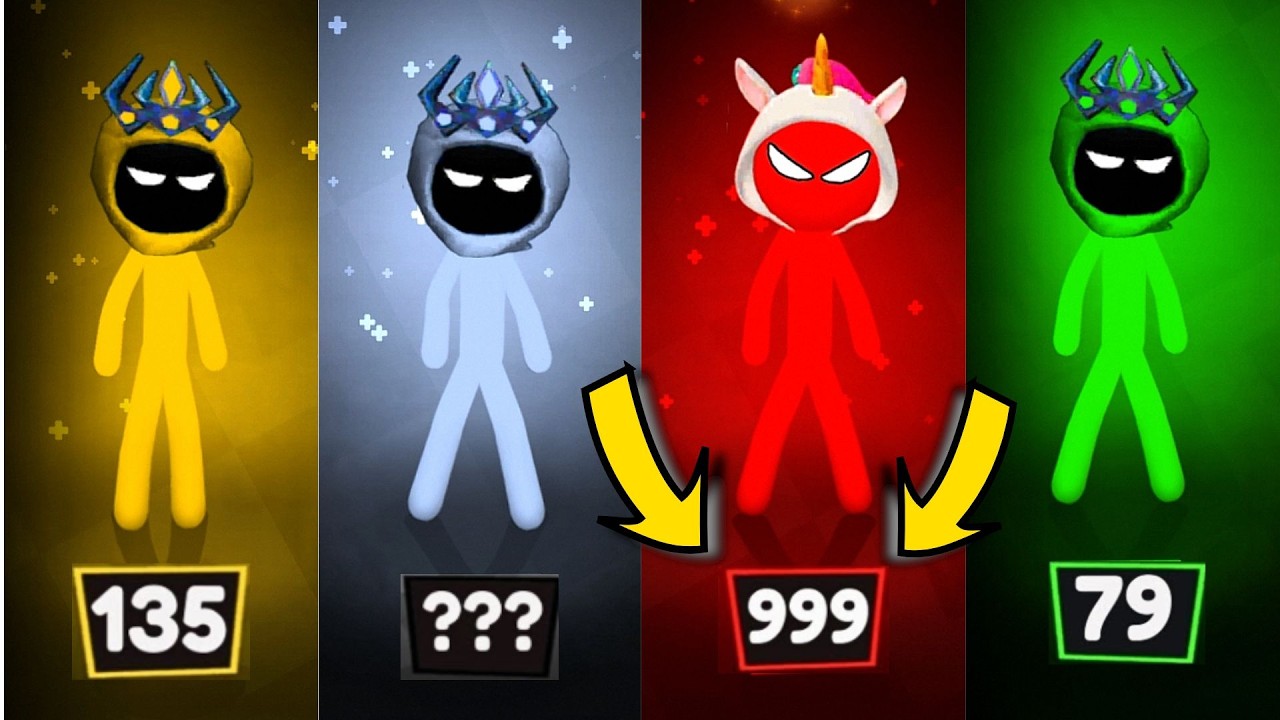 Stickman BEST MINIGAMES Tournament - Stickman Party 1 2 3 4 Player 2026