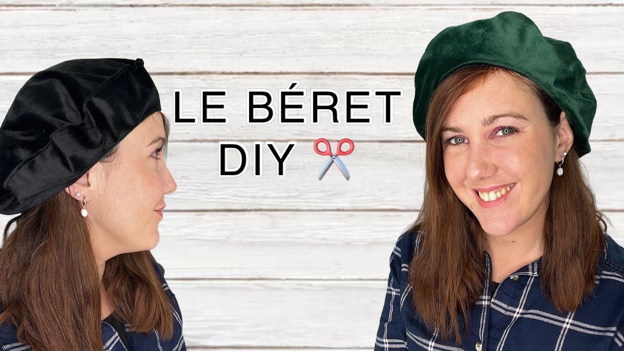 TUTO COUTURE - coudre un béret réversible sur mesure 📏