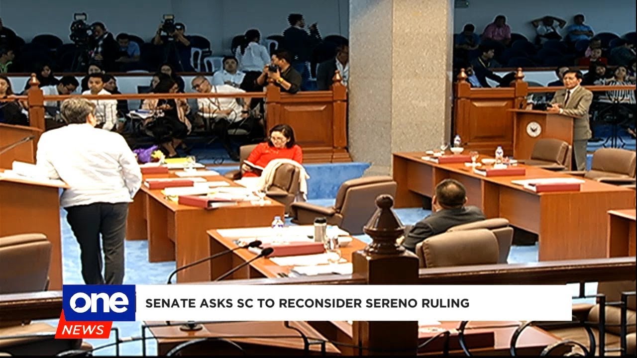 Senators ask SC to review Sereno ouster