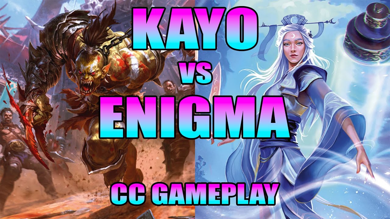 Kayo vs Enigma | Part the Mistveil | Classic Constructed | Flesh and Blood TCG