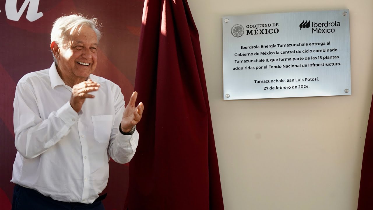 Nacionalización de 13 centrales de energía eléctrica, desde Tamazunchale, San Luis Potosí
