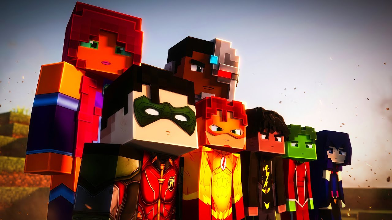 MINECRAFT TEEN TITANS: TRAILER (GENESI)