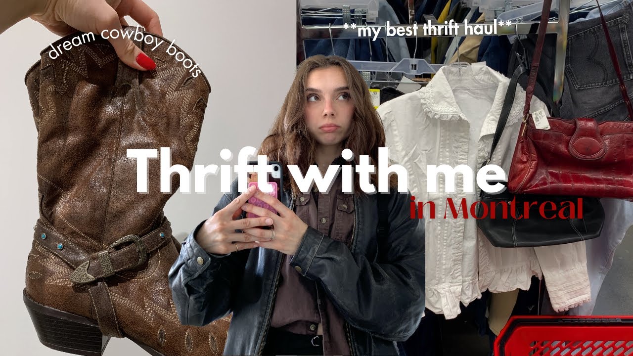 Thrift with me in Montreal