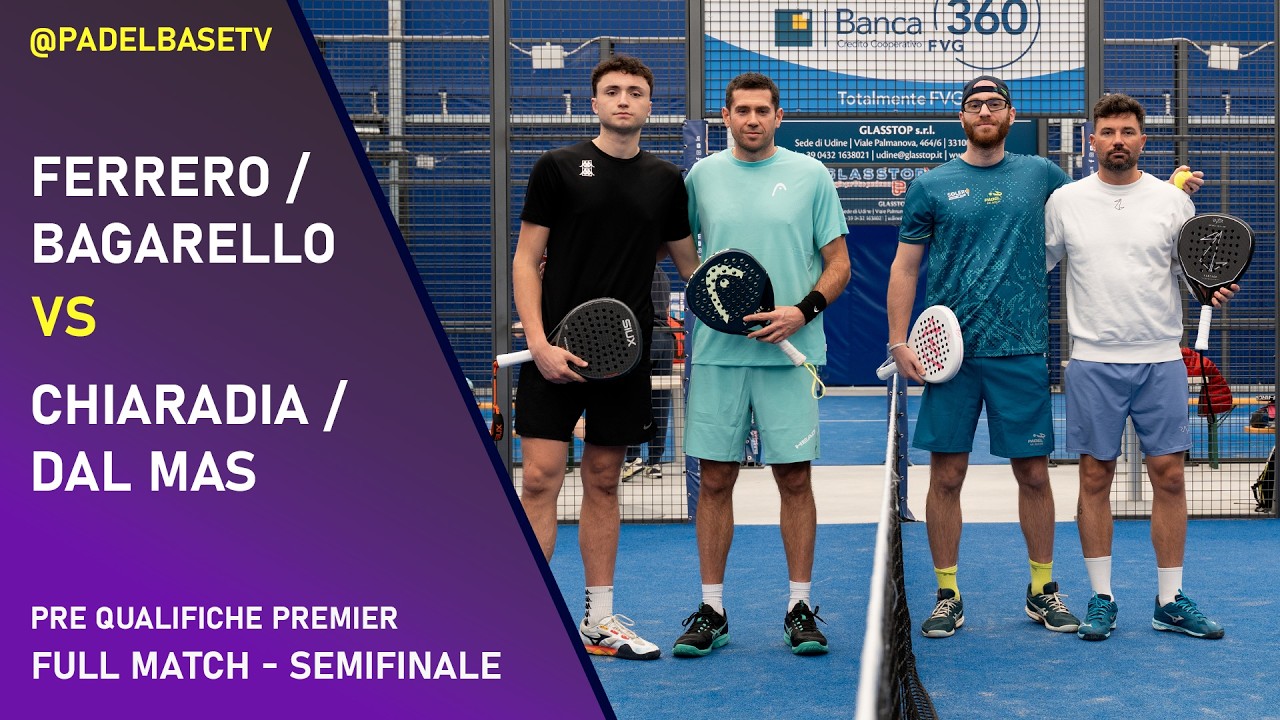 SEMIFINALE - OPEN 5000€ - PRE QUALIFICHE PREMIER - Chiaradia / Dal Mas Vs Ferrero / Bagarello
