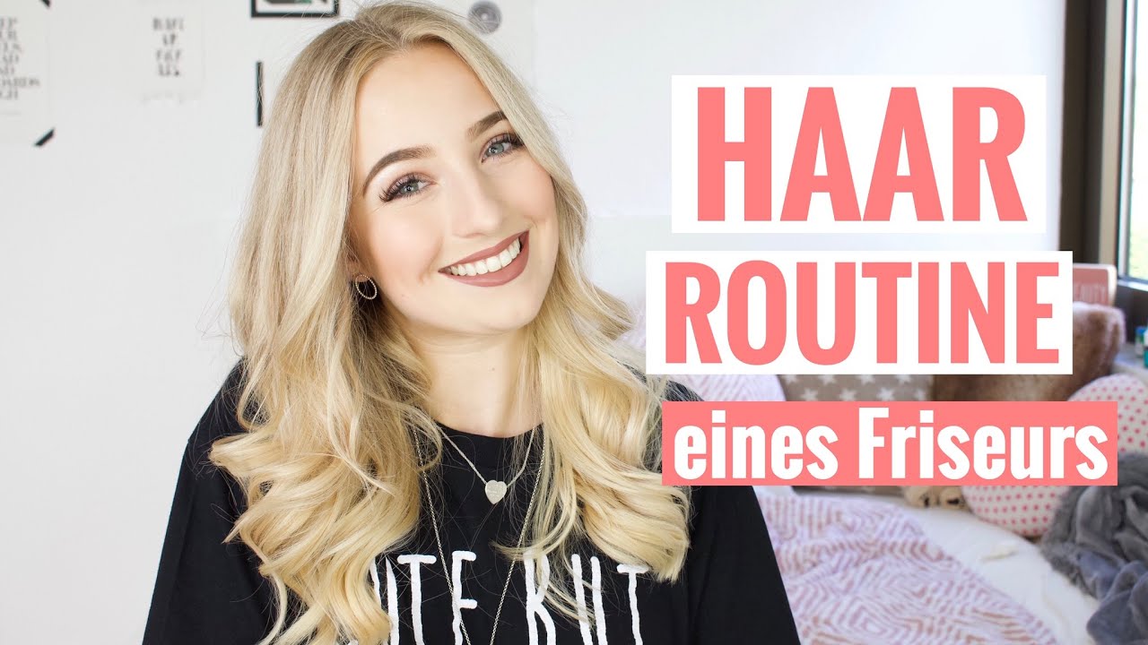 HAAR ROUTINE von einem FRISEUR / 2019 / Sabrina Schuster