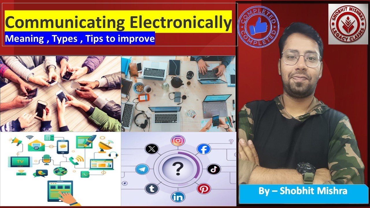 Communicating Electronically | Research Methodology And Communication|Unit:14|MBA