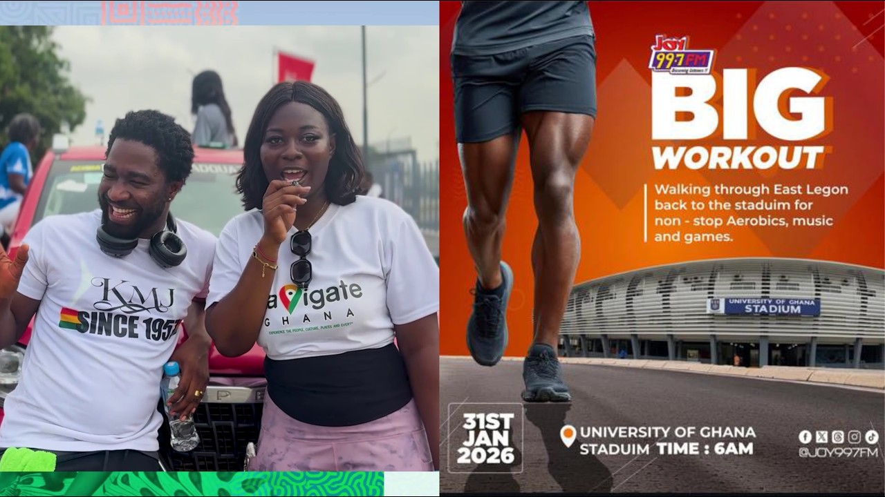 Navigate Ghana @Joy997fm #Bigworkout - Highlights