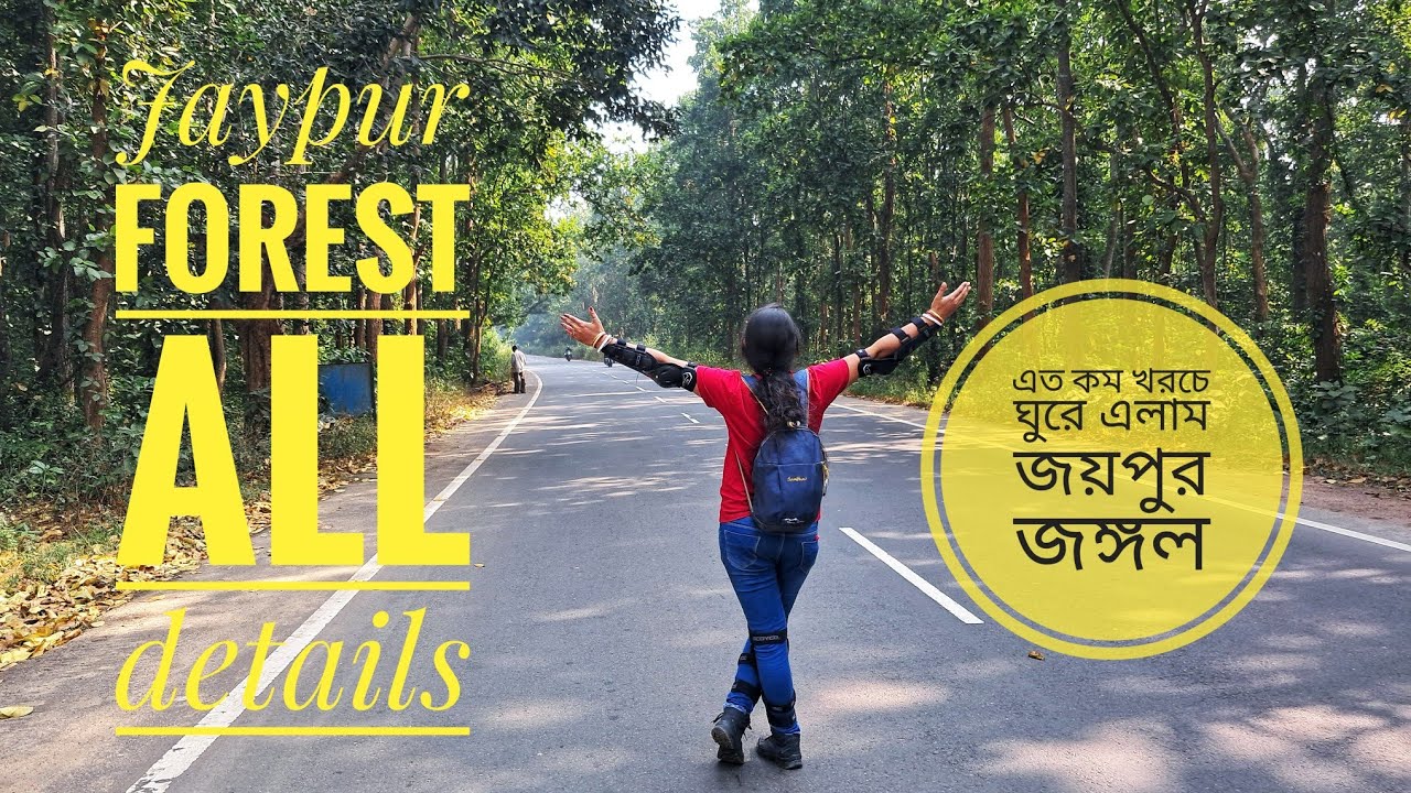 জয়পুর ফরেস্ট বাঁকুড়া কম বাজেটের একদিনের ট্রিপ|budget| Hotel |Jaypur forest all details| #bikeride