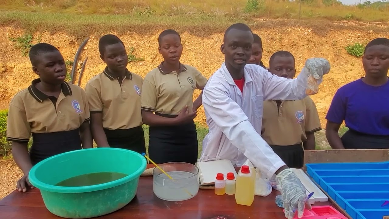 How to make bar soap using locally available materials