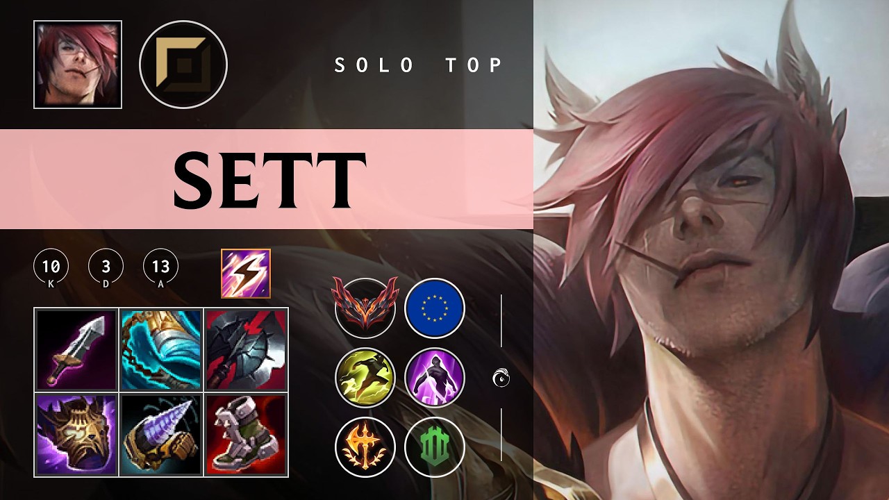 Sett Top vs Sion - EUW Grandmaster Patch 26.06
