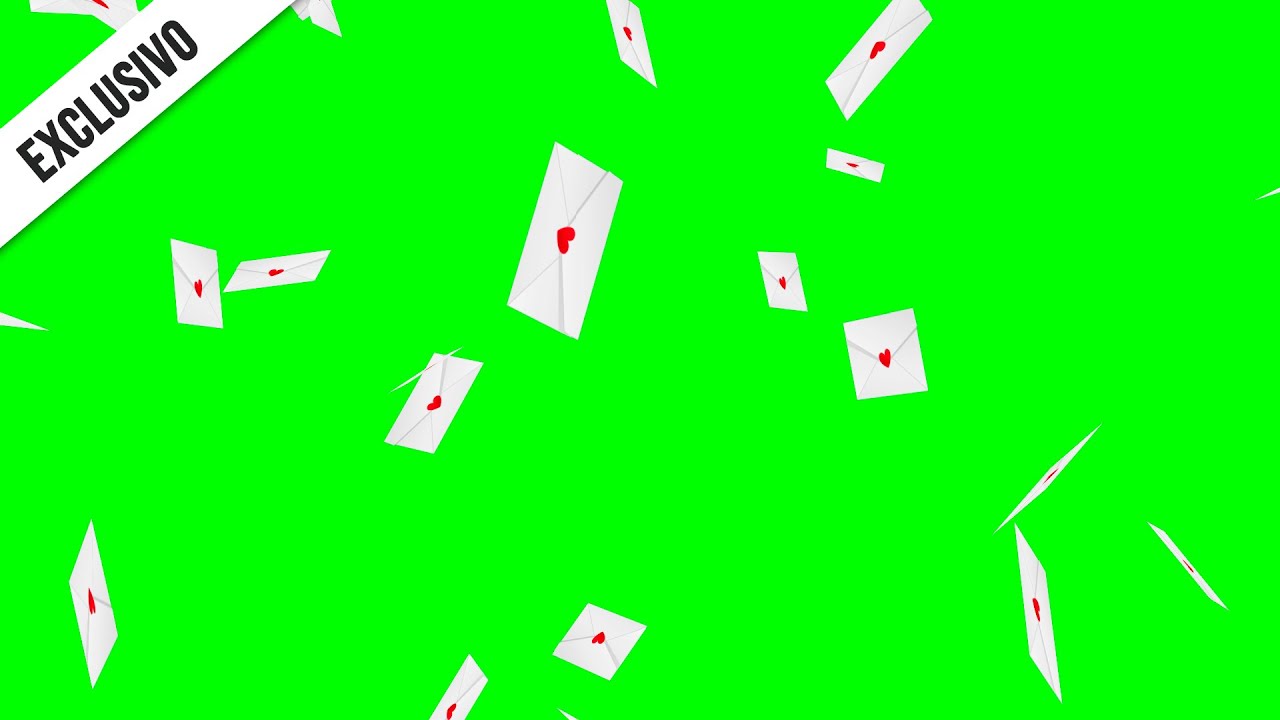 Love Letters / Green Screen - Chroma Key
