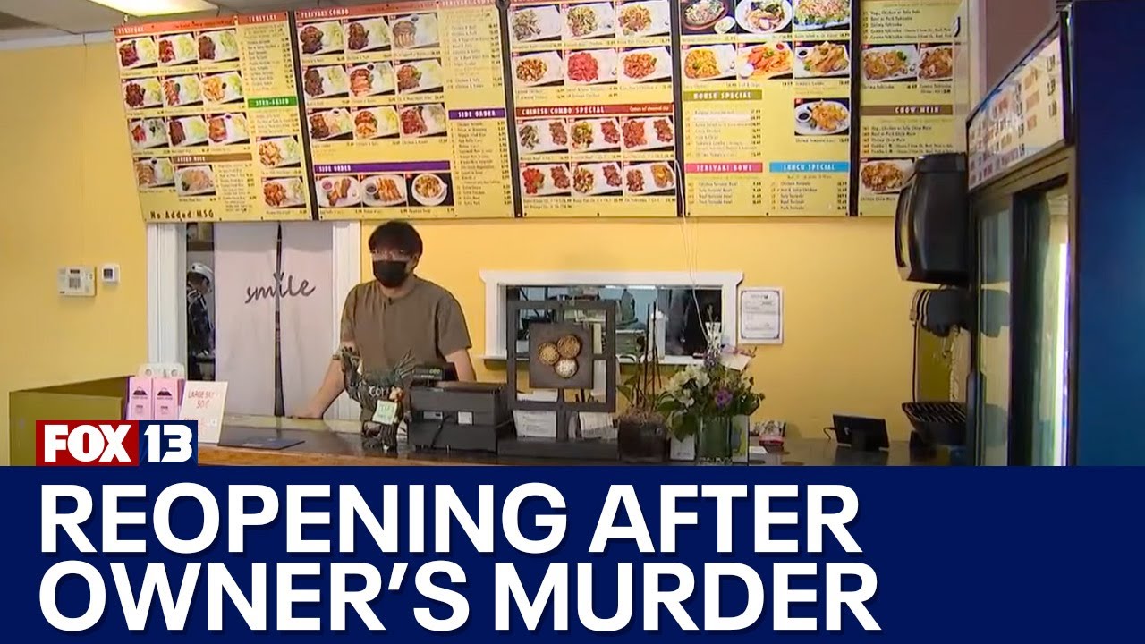 Rainier Teriyaki reopens after owner was shot and killed in attmpted robbery