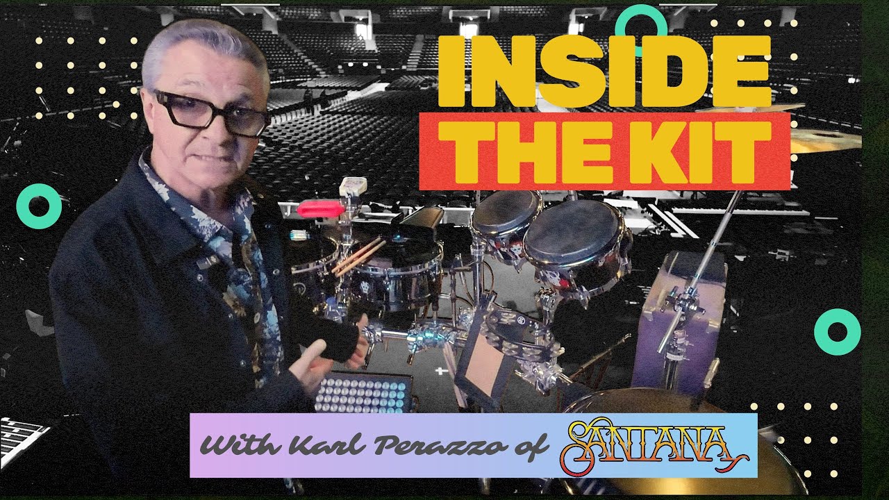 The Rhythm of Santana: Karl Perazzo's Percussion Kit Revealed