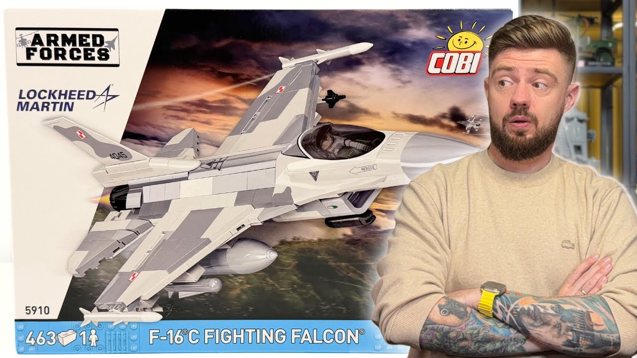 F-16 C FIGHTING FALCON ✈️ COBI 5910 RECENZJA