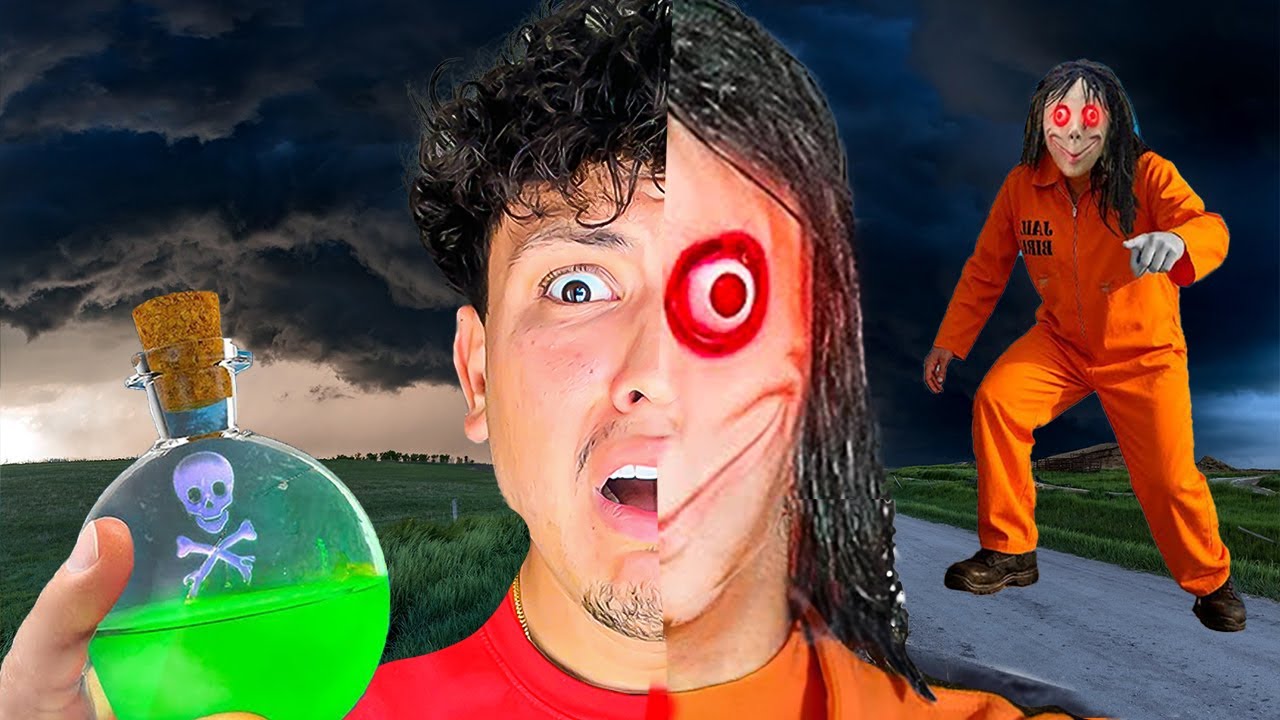 HE TURNED INTO THE CREEPY MAN