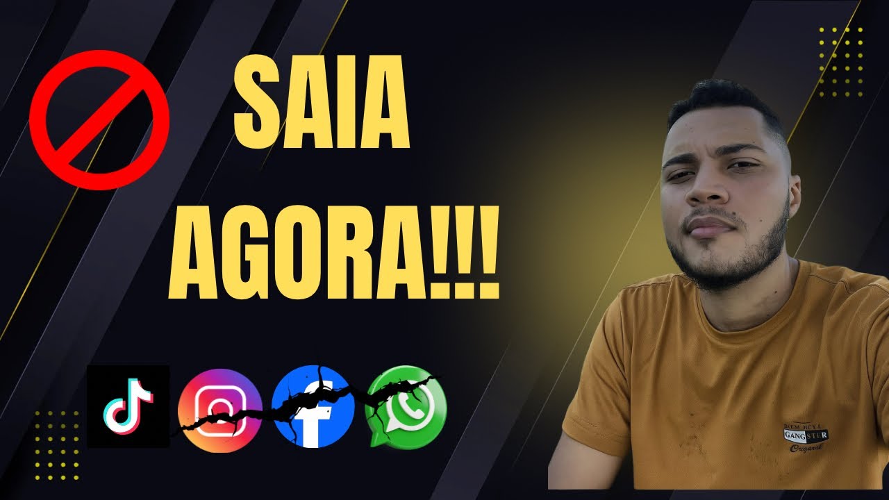 Saia das Redes Sociais Antes Que Seja Tarde!