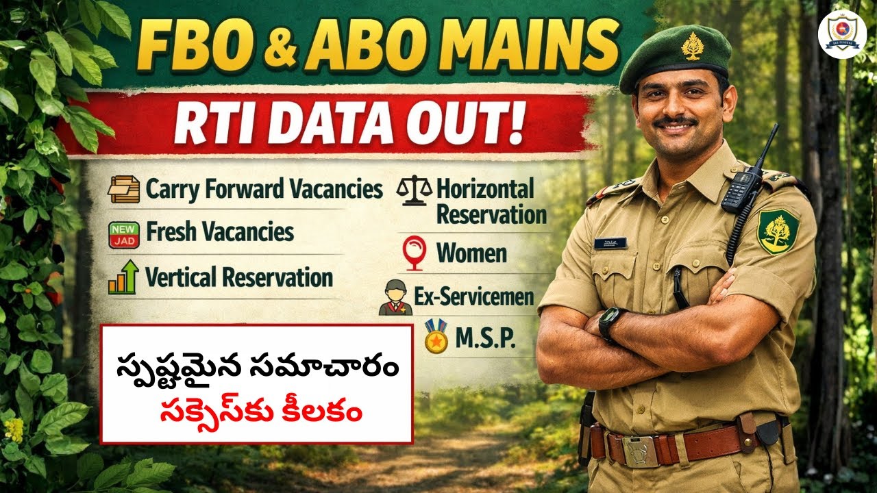FBO & ABO MAINS 🔥 RTI Data OUT | Vacancies Clarity  | Vertical & Horizontal Reservation Explained