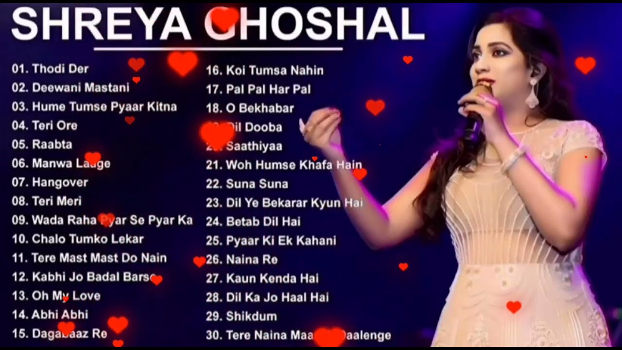 Shreya Ghoshal Romantic Hits Jukebox | 2025 Hit Bollywood Songs