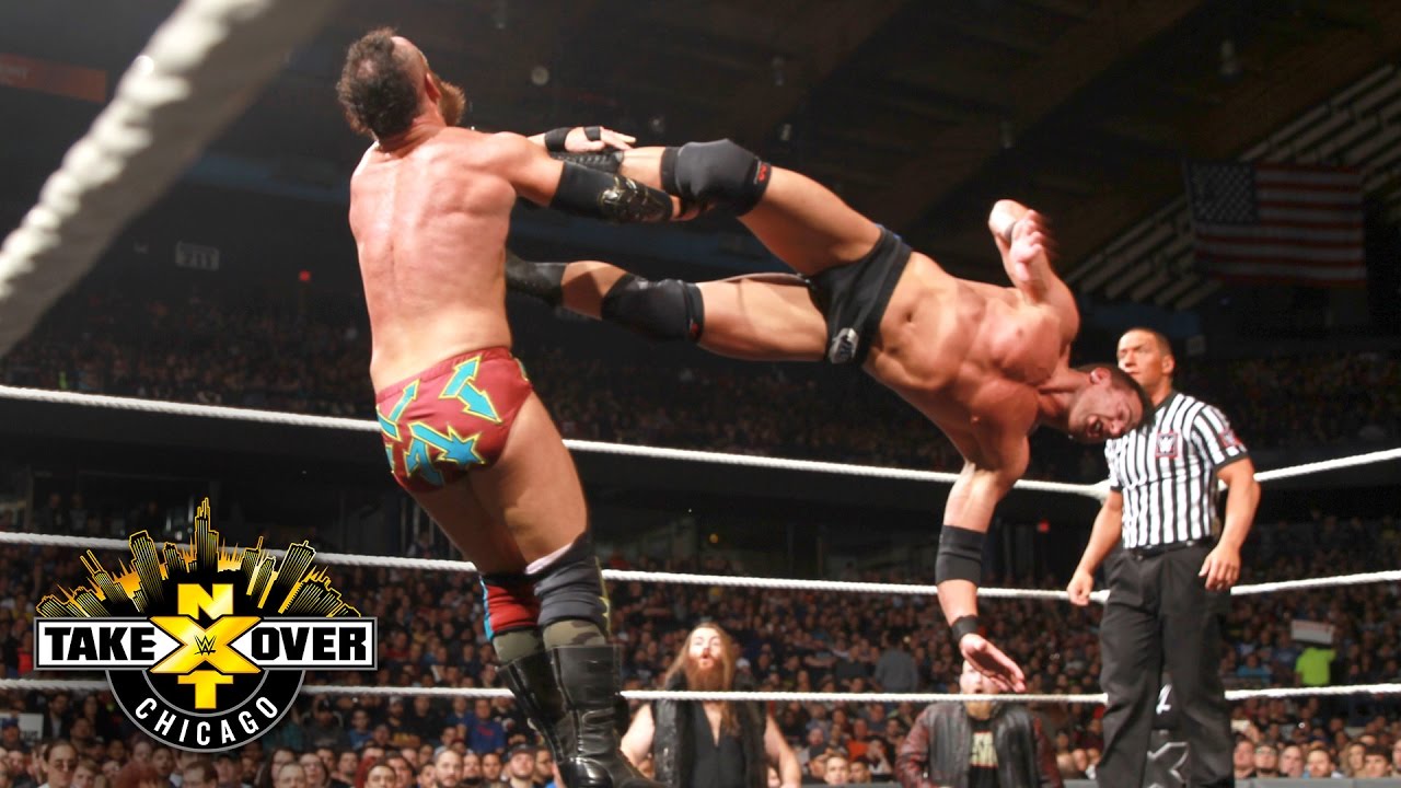 Roderick Strong brings the chaos to Eric Young: NXT TakeOver: Chicago (WWE Network Exclusive)