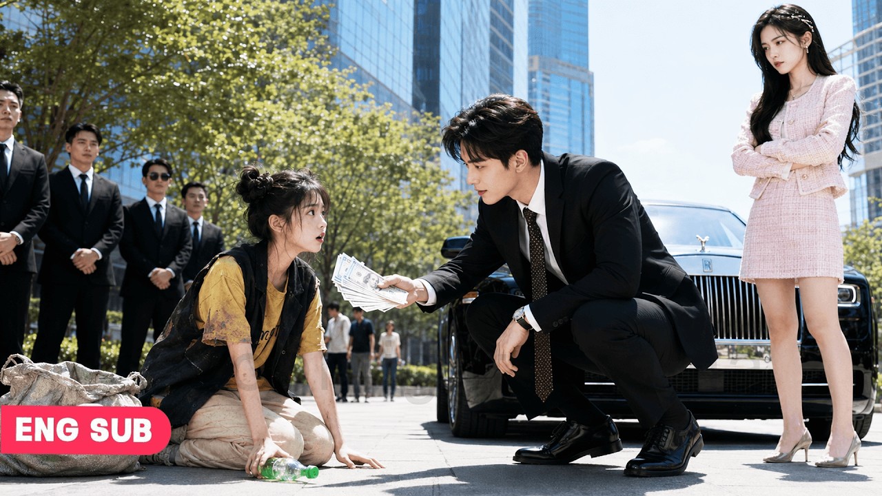 Kind CEO Gives $1000 To Bottle-picking Beggar, Unaware She's His Own daughter! CEO Weeps With Joy!