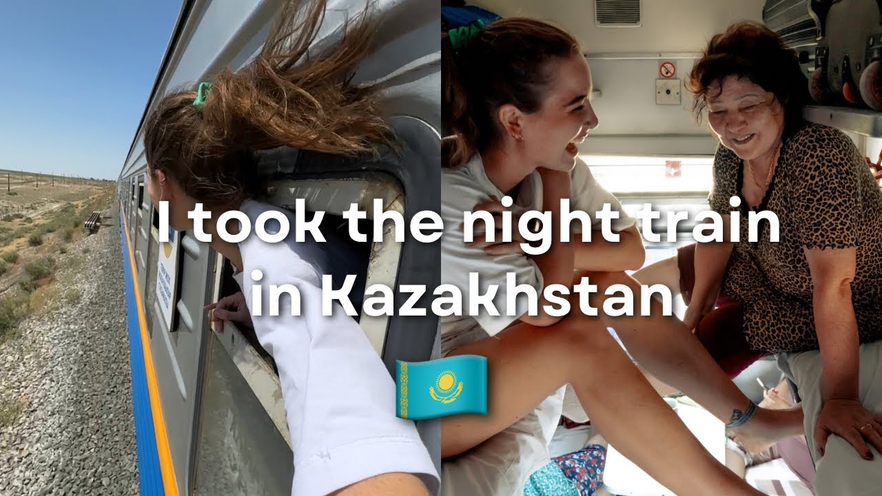Я ехал ночным поездом в Казахстане! 🇰🇿