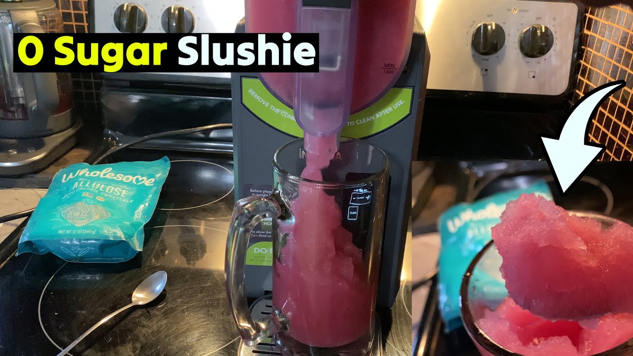 Making Sugar Free Slushies in Inoviva 68oz Slushie Machine ⭐ @gadgetify