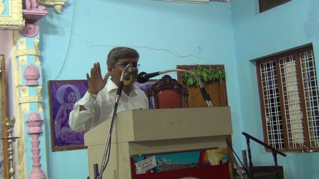 27th Samarpan Talk by Sri Prasanna  at Bhel Mandir on  21st May 2017