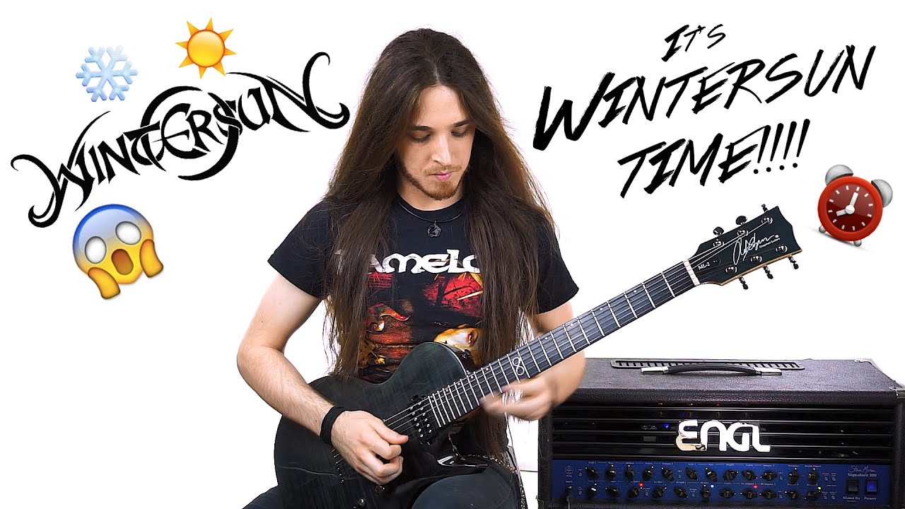 Wintersun - Time Cover Solo (Garrett Peters)