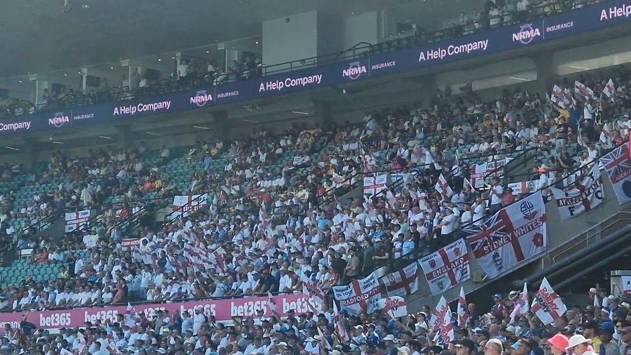 Barmy Army - Jerusalem, Sydney Cricket Ground 5th Ashes Test (05/01/26)