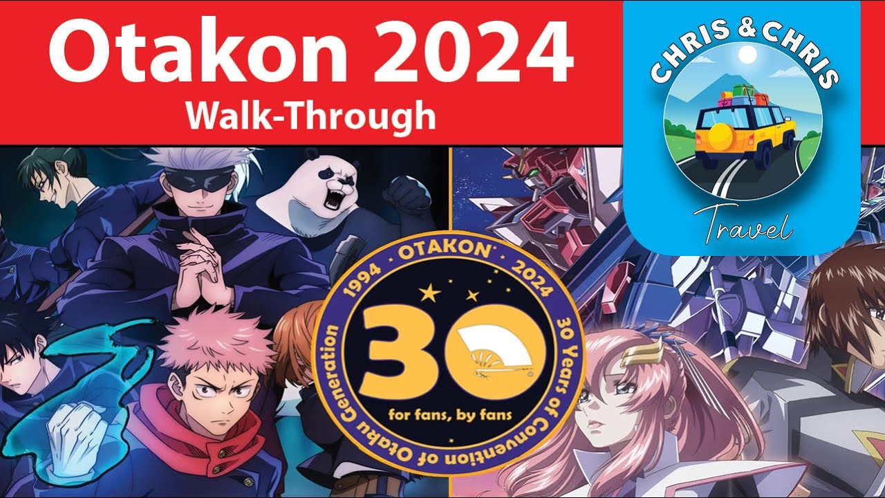 Otakon 2024 Walk Through | Washington, DC | Chris and Chris Travel