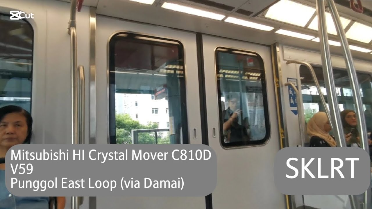 (C810D!!!) [SKLRT] Mitsubishi Heavy Industries Crystal Mover C810D Punggol East Loop (via Damai)