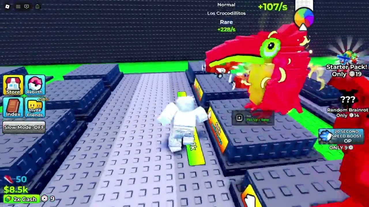 Играем в новую игру! КОЛАББА С @TNMYR-5v  Run for brainrot Roblox